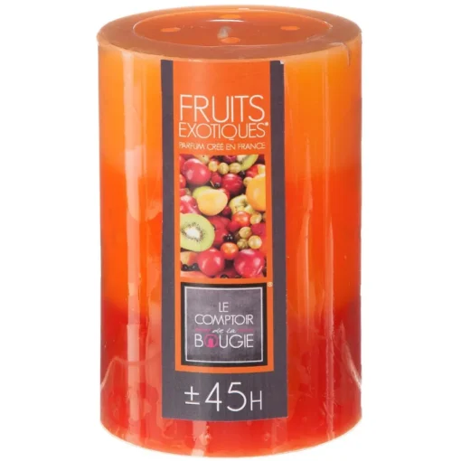 Atmosphera Bougie Parfumee Trio Fruit Exotique 7X10Cm