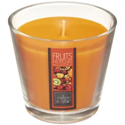 maxibazar Bougie Parfumee Verre Exotique Nina 190G