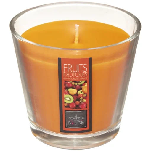 maxibazar Bougie Parfumee Verre Exotique Nina 190G