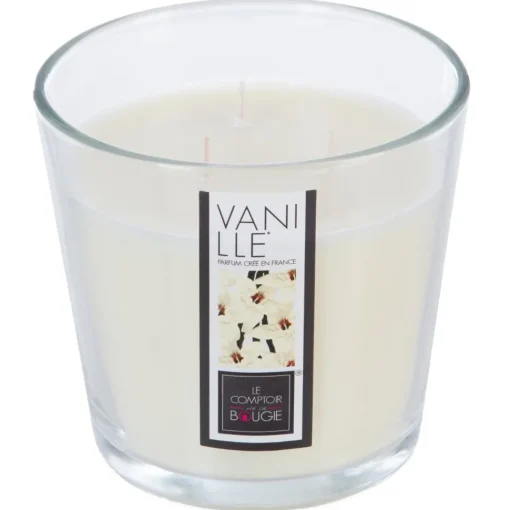 Atmosphera Bougie Parfumee Verre Gm 500G Vanille