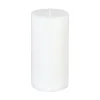 Atmosphera Bougie Ronde Rustic Blanc 7X14Xm