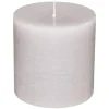 Atmosphera Bougie Ronde Rustic Taupe 6.7X7Cm