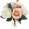 Atmosphera Bouquet 7 Roses Vieillies H.30Cm