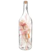 maxibazar Bouteille Verre Fleurs Sechees H.45Cm