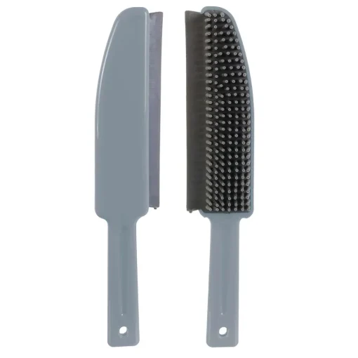 Brosse De Nettoyage Avec Raclette Caoutchouc