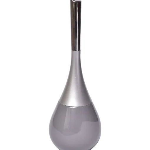 Brosse Wc Gres Forme Goutte D Eau Gris