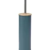 Brosse Wc Metal Couvercle Bambou Vert Imperial