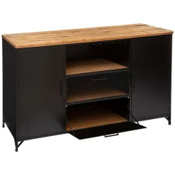 Buffet 2 Portes 2 Tiroirs Cierna D.140X45X85Cm