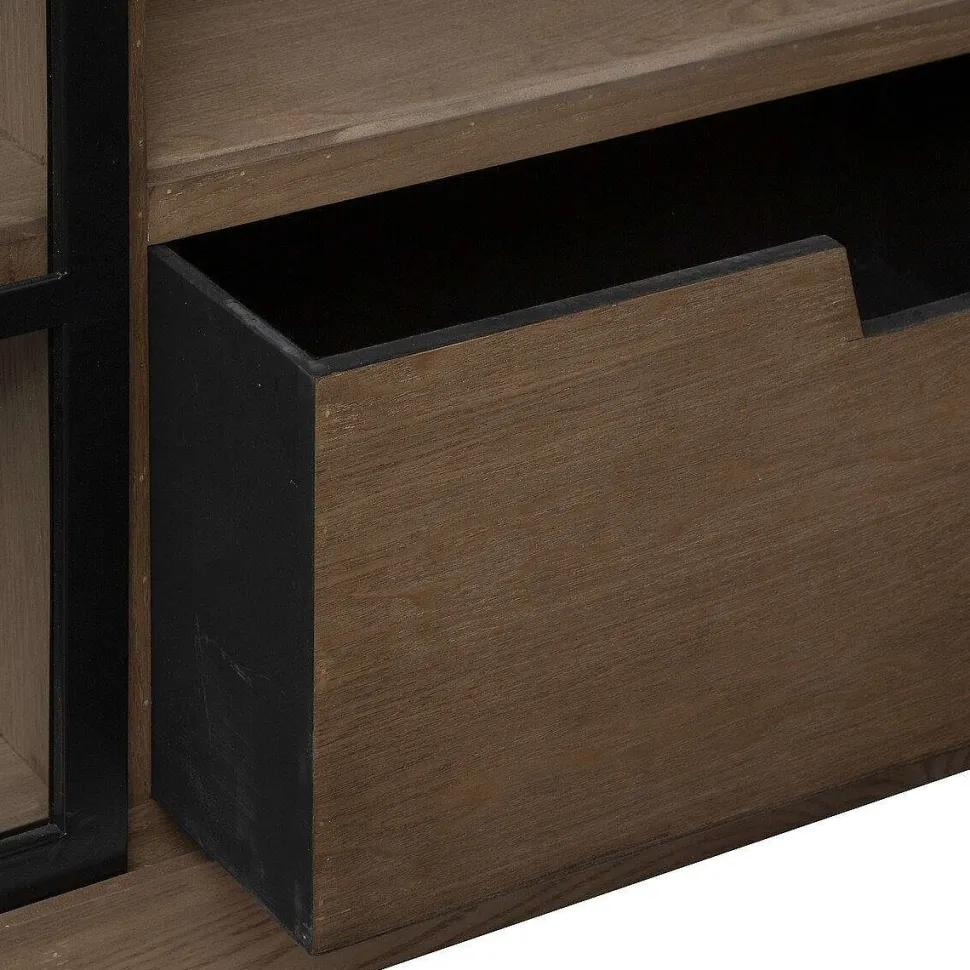 Buffet 2 Portes 4 Tiroirs Danik