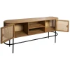 Buffet Teck Rotin 2 Portes Piana