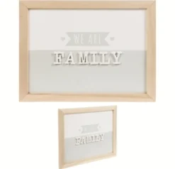 maxibazar Cadre We Are Family 18X23Cm