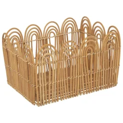 maxibazar Caisse Cagette Lour Naturel D.37.5X29X21Cm