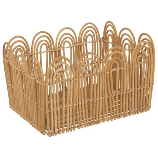 maxibazar Caisse Cagette Lour Naturel D.37.5X29X21Cm
