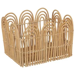 maxibazar Caisse Cagette Lour Naturel D.31X24X19 Cm