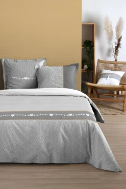 maxibazar Candice Housse Couette 240X220Cm 2 Taies Oreiller 63X63Cm