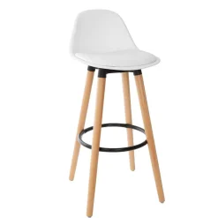 Chaise Bar Maxon Blanc