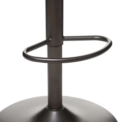 Chaise De Bar Ajustable Delek Gris Vintage