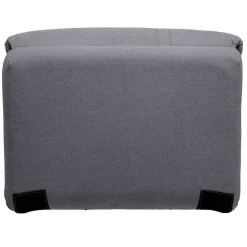 Chauffeuse 1 Place Gris Fonce Marza