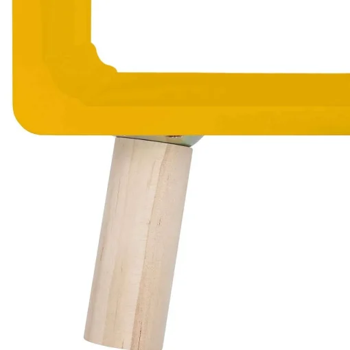 Chevet Break Moutarde X2 D.30X40Cm Et 35X45Cm