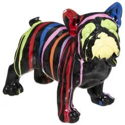 Atmosphera Chien Resine Trash D.34X18X26 Noir