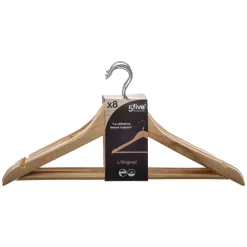 Cintre Bois X8 Pièces