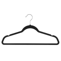 Cintre Feutrine X8 Noir