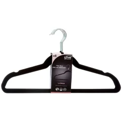 Cintre Feutrine X8 Noir