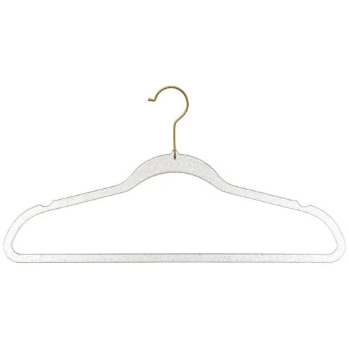 Cintre Plastique Paillettes X8