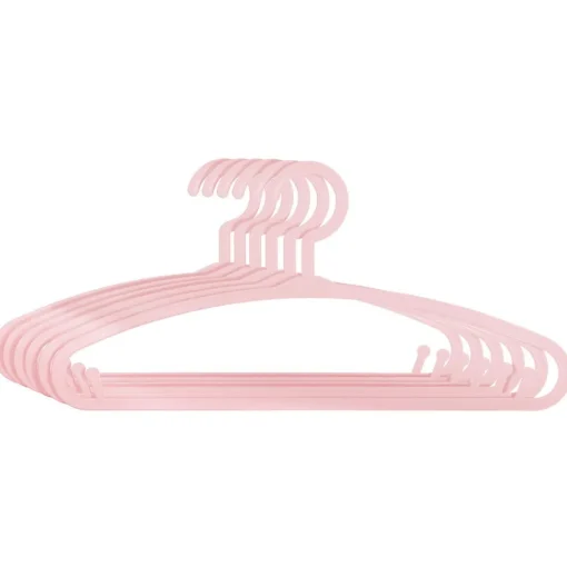 Atmosphera Cintre Plastique Rose X6Pcs