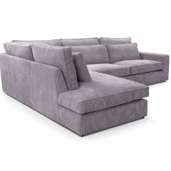 Cobra Canapé Angle Gauche Gris Lincoln 86