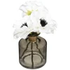 maxibazar Composiition Anemone Vase Verre Suite