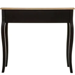 Console 2 Tiroirs Noir Chrysa