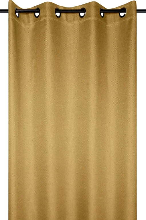 maxibazar Copenhague Rideau Occultant 140X180Cm Moutarde