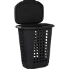 Corbeille Ferme 63L Hugger Gris Fonce