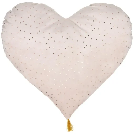 Atmosphera Coussin Coeur Rose