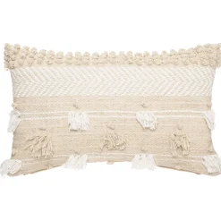 Atmosphera Coussin Coton Sable Cuivre 30X50Cm