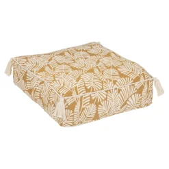 maxibazar Coussin De Sol Jacquard Rivi D.48X48X14Cm
