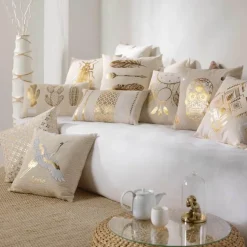 maxibazar Coussin Dehoussable Compresse 45X45Cm Cybele