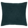 maxibazar Coussin Effet Mohair Kodi Bleu 45X45Cm