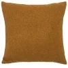 maxibazar Coussin Effet Mohair Kodi Ocre 45X45Cm