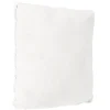 maxibazar Coussin Fourrure Bouclee Ecru 45X45Cm