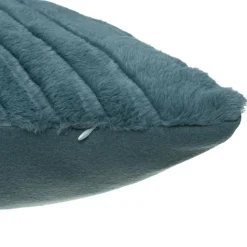 Atmosphera Coussin Fourrure 3D Geometrique Canard 45X45Cm