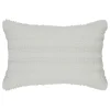 maxibazar Coussin Fourrure Jacquard Liani Ivoire 38X58Cm