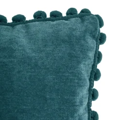 Atmosphera Coussin Pompons Canard 40X40Cm
