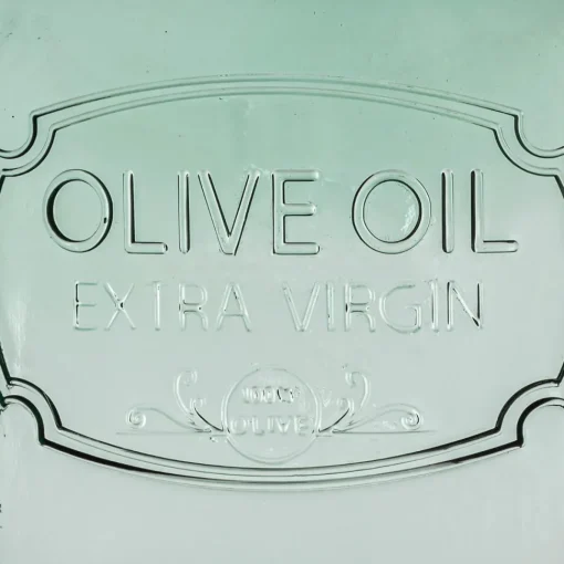 Atmosphera Dame Jeanne Verre Recycle Olive Transparent H.42Cm