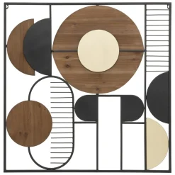 maxibazar Deco Murale Metal Aenor D.70X70Cm