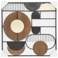 maxibazar Deco Murale Metal Aenor D.70X70Cm