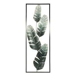 Atmosphera Deco Murale Metal Bananier D.31X89Cm