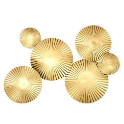 maxibazar Deco Murale Metal Dore