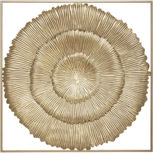 Atmosphera Deco Murale Metal Solea D.76X76Cm
